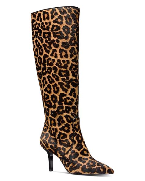 michael kors schuhe leopard|high heel leopard boots.